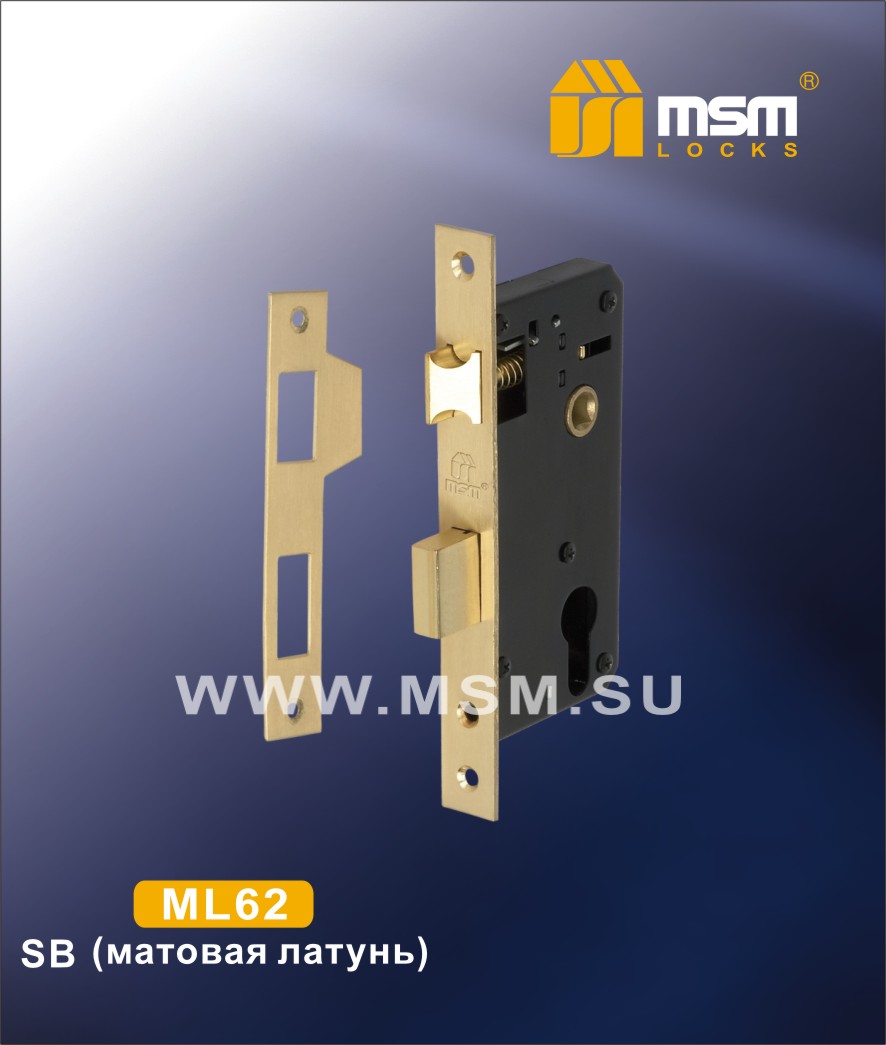 Замок врезной MSM Locks ml62