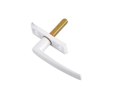 Ручка оконная метал.белая